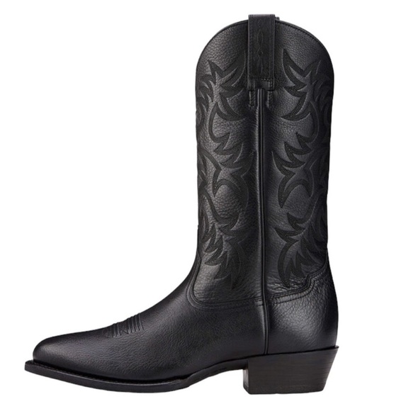 NEW Ariat R Toe Western Boot Black Size 12 D - Picture 2 of 11